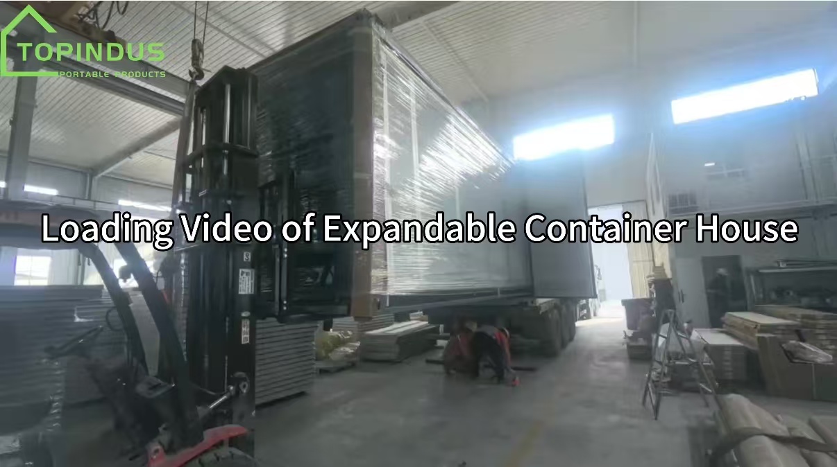 Loading Video of Expandable Container House